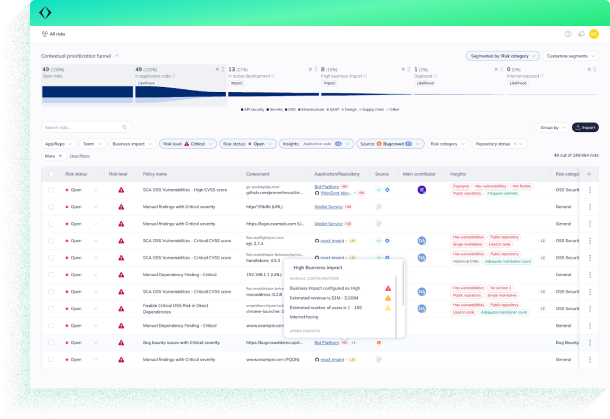 Automated release risk assessments

